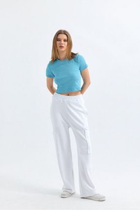 بادی آبی زنانه یقه دوچرخه pulur.co - کد 817212196