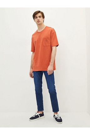 شلوار آبی مردانه پنبه ای LC Waikiki - کد 746005495