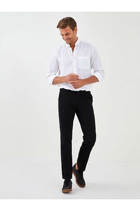 شلوار مشکی مردانه پارچه LC Waikiki - کد 674925229