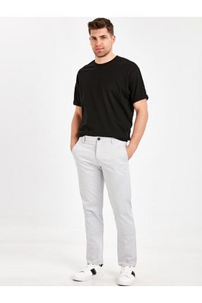 شلوار طوسی مردانه پنبه ای LC Waikiki - کد 6290811