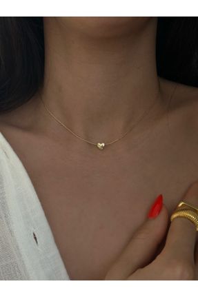 گردنبند جواهر طلائی زنانه کد 676571218