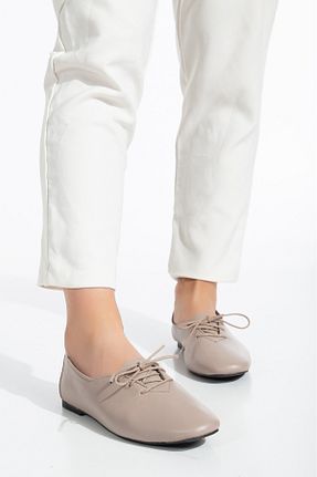 بابت قهوه ای زنانه چرم خالص derim shoes - کد 834016332