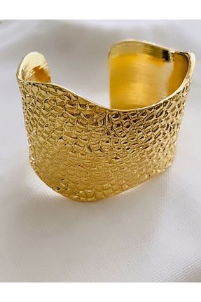 دستبند جواهر طلائی زنانه برنجی VNS Accessories - کد 826541914