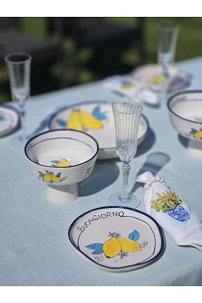 بشقاب سفید سرامیک MeGgDecor - کد 833999168