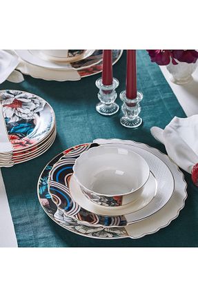 سرویس غذاخوری سبز 6 نفره Neva - کد 745981366