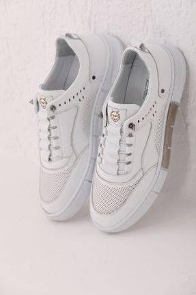 کفش کلاسیک سفید مردانه چرم طبیعی پاشنه کوتاه ( 4 - 1 cm ) پاشنه ساده کد 834177924