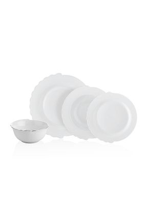 سرویس غذاخوری سفید 6 نفره Neva - کد 771615004