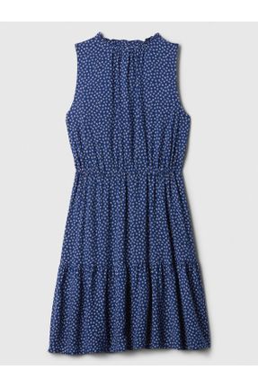 لباس آبی زنانه بافتنی رگولار کد 826035642