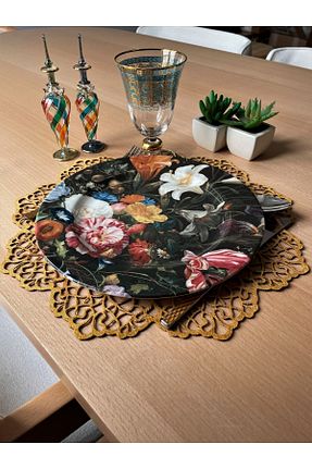 سرویس آمریکائی طلائی گرد Ergüven Home - کد 635980793