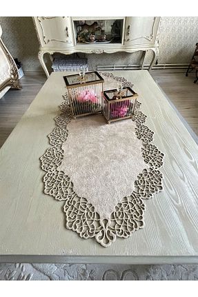 سرویس آمریکائی بژ مستطیل Ergüven Home - کد 635927257