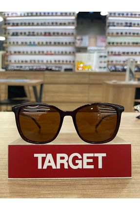 عینک آفتابی زرشکی زنانه پلاریزه Target - کد 834367801