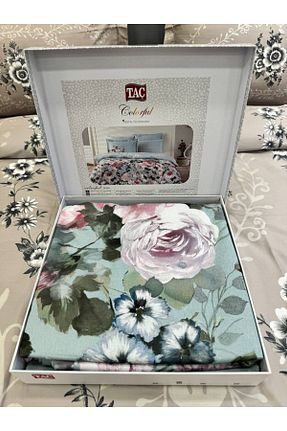 روتختی دونفره آبی پنبه - ساتن Taç - کد 814551100