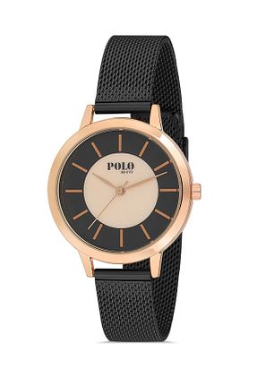 ساعت مچی مشکی زنانه 36-40 میلی متر POLO Rucci - کد 809289037