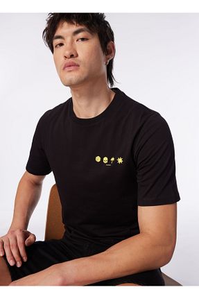 تیشرت مشکی مردانه رگولار Jack & Jones - کد 834216252