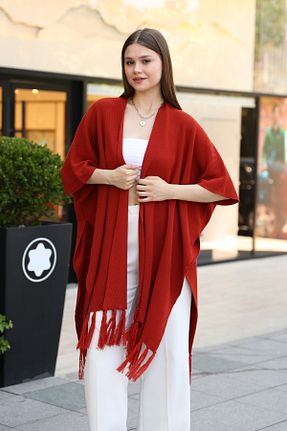 شال نارنجی زنانه اکریلیک ALCHON - کد 834249835