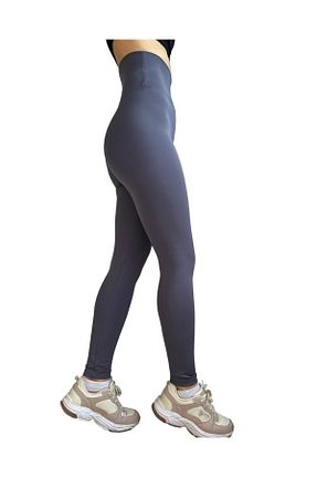 ساق شلواری اسپرت طوسی زنانه بافتنی The muscey - کد 657666194