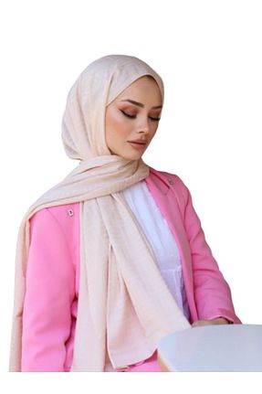 شال طوسی زنانه پنبه ای ŞahTan - کد 834070489