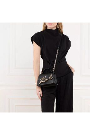 کیف دوشی مشکی زنانه Karl Lagerfeld - کد 834345718