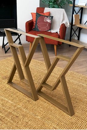 پایه مبل طلائی TOLIAHOME - کد 804088363