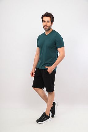 ست بالاتنه و پائین تنه سبز مردانه بافتنی FORE SPORT - کد 834430548