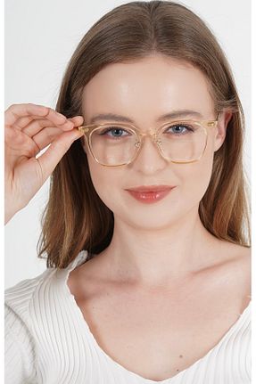 عینک محافظ نور آبی زرد زنانه معدنی LOOKUP - کد 834256090