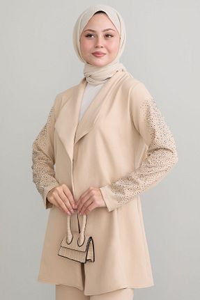 ست بالاتنه و پائین تنه حجاب طوسی زنانه Relaxed InStyle - کد 834428719