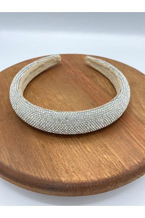 تاج سفید زنانه سنگ کریستال VENTUS ACCESSORIES - کد 769961052