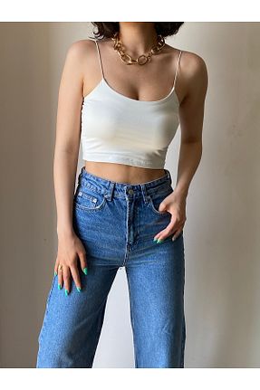 بلوز بژ زنانه ساده Bengi Clothing - کد 834495210
