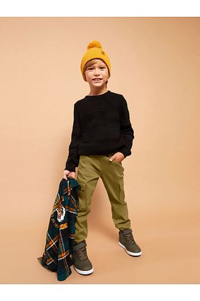 شلوار سبز بچه گانه پنبه ای LC Waikiki - کد 762089087