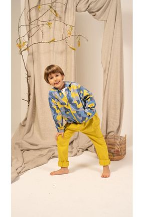 شلوار سبز بچه گانه پنبه ای UmiUniq - کد 812810748