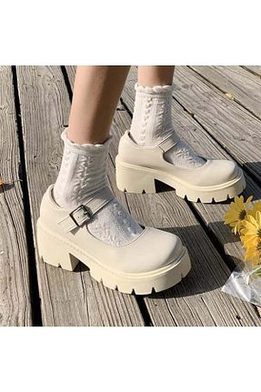 بوت / نیم بوت بژ زنانه پارچه ای Touz - کد 460444691