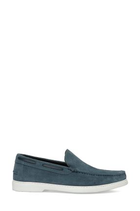 کفش کژوال آبی مردانه پاشنه کوتاه ( 4 - 1 cm ) پاشنه ساده کد 834128282