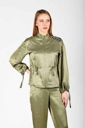 کت خاکی زنانه رگولار la luce - کد 834160370