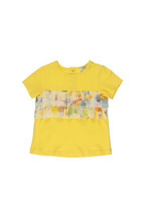 تی شرت زرد بچه گانه رگولار کد 658350561
