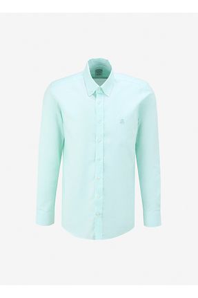 پیراهن سبز مردانه اسلیم فیت BROOKS BROTHERS - کد 834356403