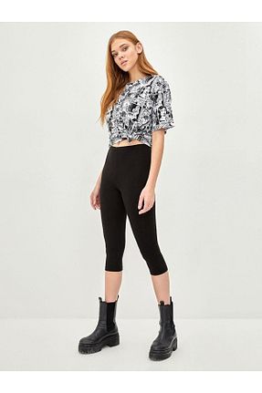 ساق شلواری طوسی زنانه بافتنی LC Waikiki - کد 747042825