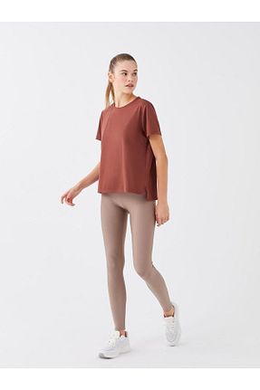ساق شلواری قهوه ای زنانه بافتنی LC Waikiki - کد 769854572