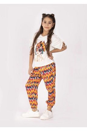 ست بالاتنه و پائین تنه سفید بچه گانه بافتنی karia kids - کد 85884772