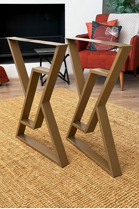 پایه مبل طلائی TOLIAHOME - کد 804088363