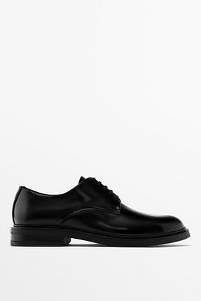 کفش کلاسیک مشکی مردانه چرم خالص Massimo Dutti - کد 834487219