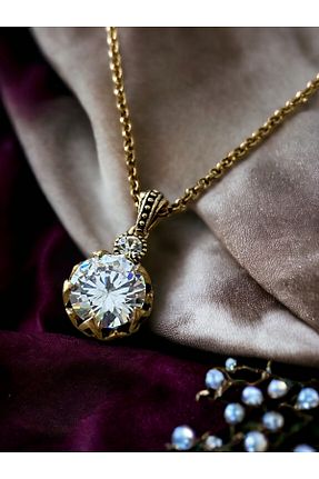 گردنبند جواهر سفید زنانه زیرکن FAYRA ACCESSORIES - کد 799032933