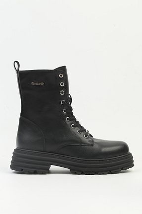 بوت / نیم بوت قهوه ای زنانه چرم مصنوعی Pierre Cardin - کد 834146426