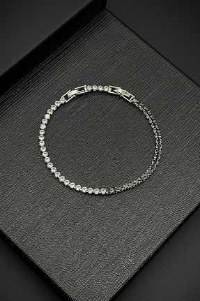 دستبند جواهر مشکی مردانه زیرکن FRNCH - کد 834193967