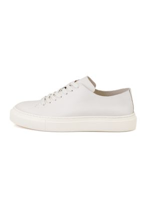 کفش کژوال سفید مردانه پاشنه کوتاه ( 4 - 1 cm ) پاشنه ساده کد 817990725