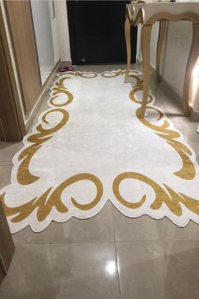 فرش طلائی قابل شستشو VOPTEKS - کد 736702915