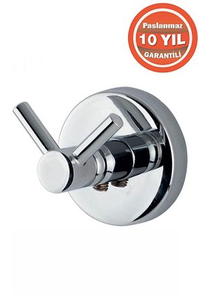 آویز حمام سفید ÇELİK BANYO - کد 675119704