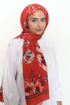 شال رنگی زنانه پنبه ای Mizge Scarf - کد 802575498