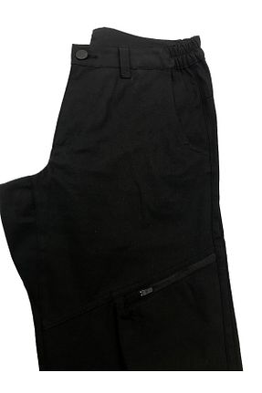 شلوار مشکی مردانه پلی استر OSTORM - کد 792329816
