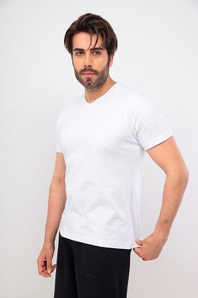 ست بالاتنه و پائین تنه سفید مردانه بافتنی FORE SPORT - کد 834419985