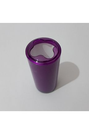 جای مسواک بنفش پلاستیک renkli çiçekler - کد 268015702